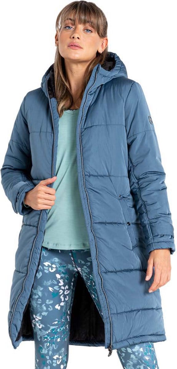 Dare2b Reputable Long Ii Jas Blauw 58 Vrouw