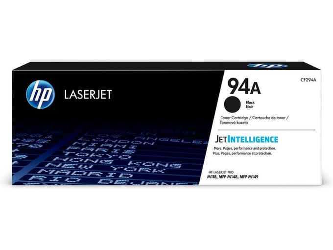 Tonercartridge hp cf294a 94a zwart