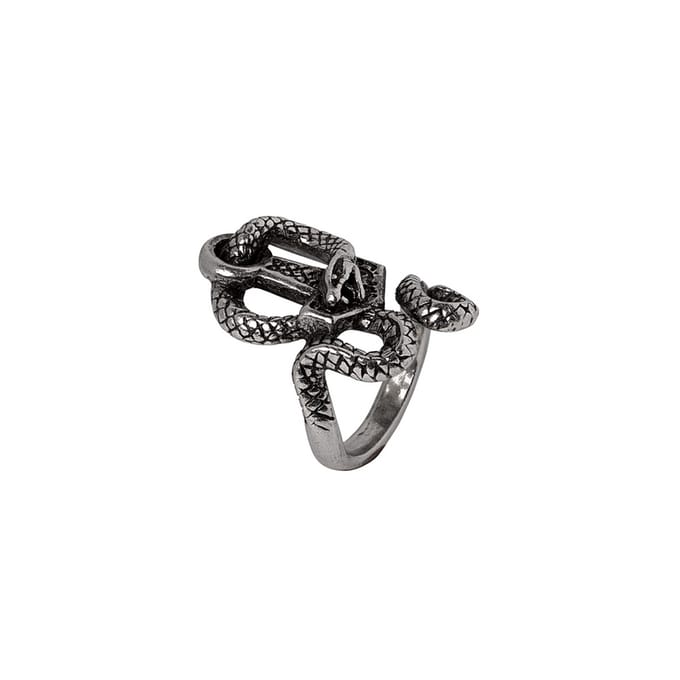 Alchemy Gothic - Gothic Ring - Bane Of Thor - zilverkleurig
