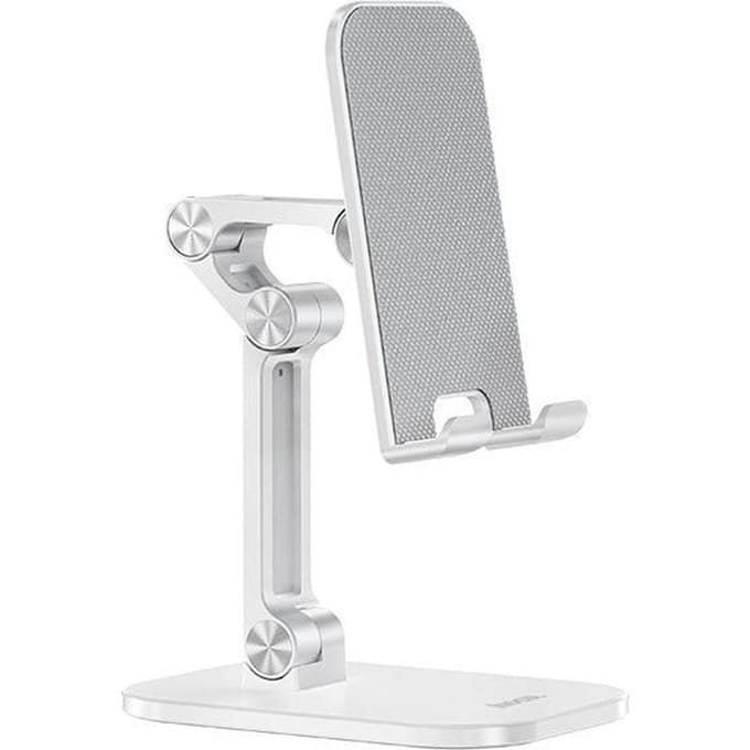 HOCO PH34 Excelente - Opvouwbare Smartphone Standaard - Verstelbaar - Voor Smartphone en Tablet - Wit