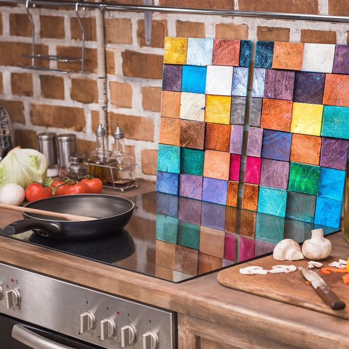 TMK ArtDeko - Snijplank - Glas - 30x52 cm - Inductie