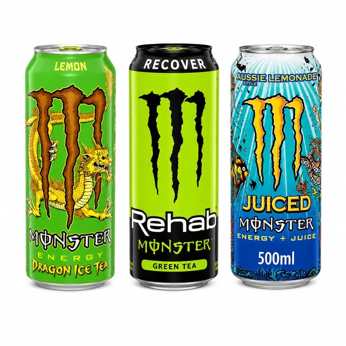 Monster Energy Lemon & Tea Mix Box