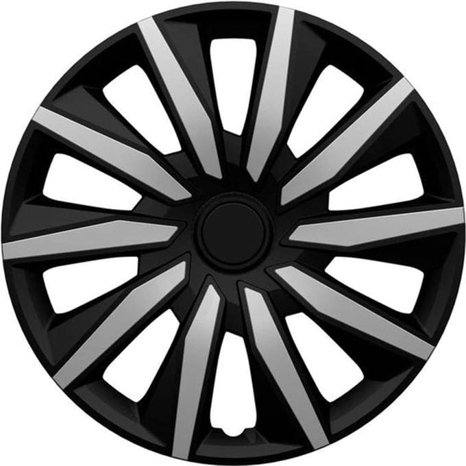 Gorecki Wieldoppenset Decente 14" Zwart/Zilver