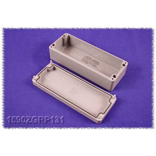 Hammond Electronics 1590ZGRP131 Universele behuizing 190 x 75 x 55 Polyester Grijs 1 stuk(s)