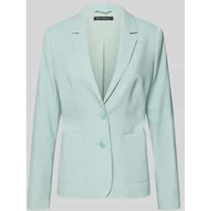 slim fit blazer met reverskraag