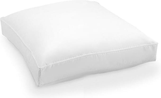 Belgisch Hoofdkussen - Boxkussen - Dreampearls - 50x50x10 cm - Wit