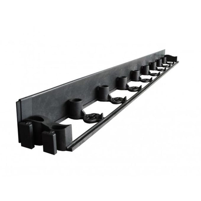 Palisades plastique 6x100cm bordures pelouse massifs noir