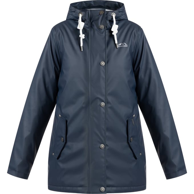 ICEBOUND Gewatteerd regenjack Dames marine