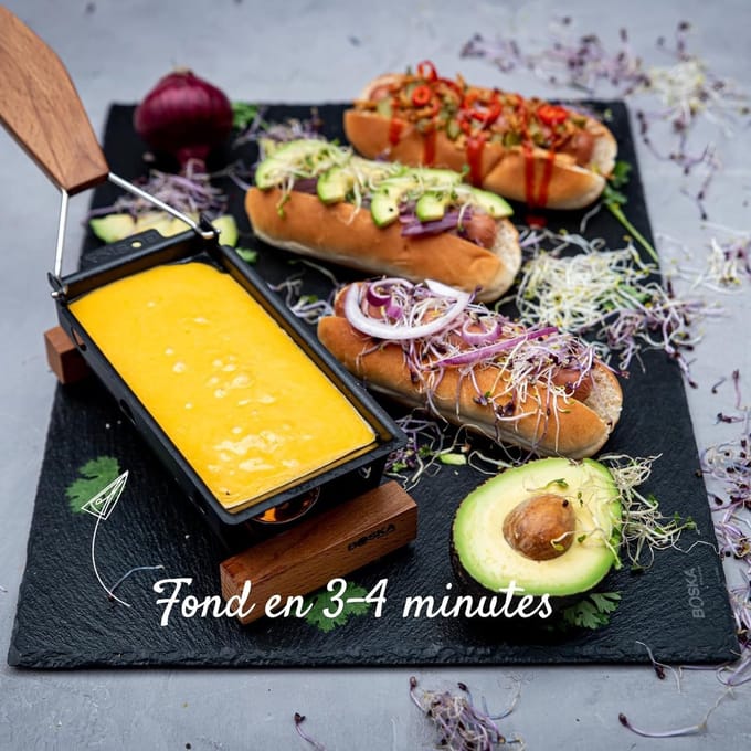 Taste Kaas-raclette, zwart,