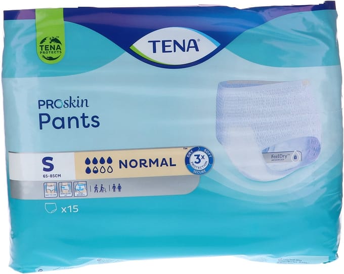 TENA Proskin Pants Normal - Small- 2 x 15 stuks voordeelverpakking