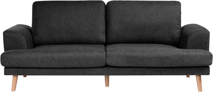 KILDAL - Driezitsbank - Zwart - Polyester