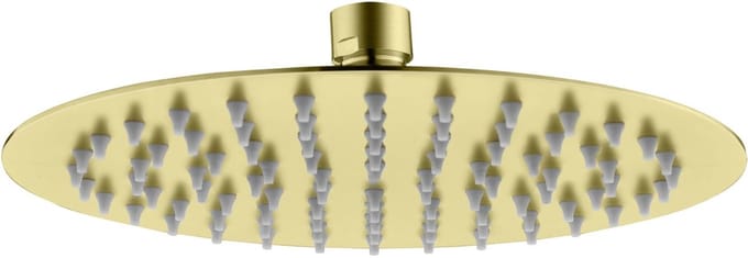 ALONI ronde rainshower – Ø30 cm – geborsteld goud