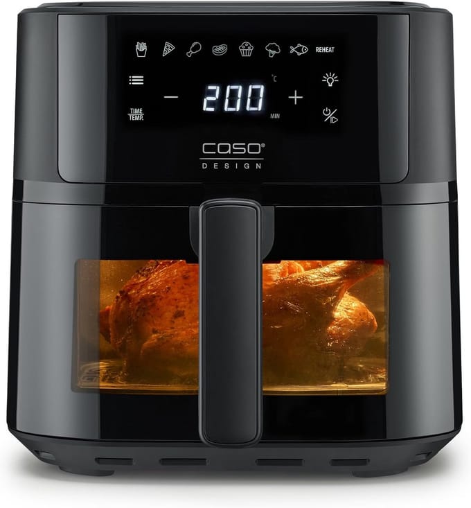 Airfryer XL met Dubbele Kamer - 11 Liter Capaciteit & 10 Programma's