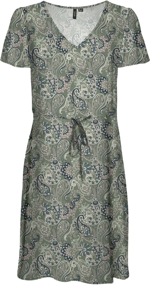 VERO MODA - VMEASY JOY SS SHORT DRESS WVN GA - Dames - Mini jurken