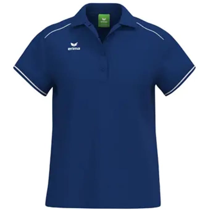 Erima Cmpt 3 Wings Polo Dames - New Navy / Wit | Maat: 46