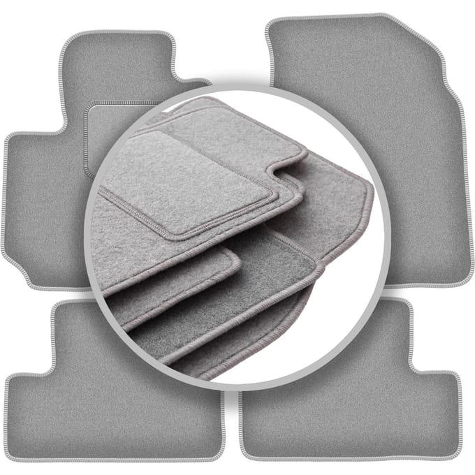 Grijze automatten voor: Toyota RAV4 II FL 5-deurs (2003-2005)