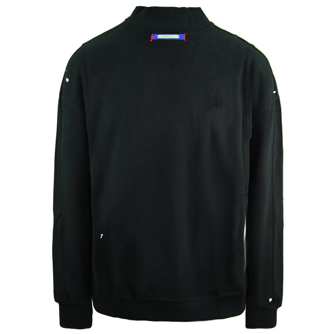 Puma x Ader Error Crew Neck Long Sleeve Sweatshirt Zwart Heren Trui 595539 01