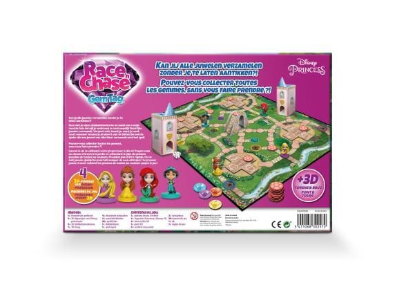 Disney - Disney Princess Race 'n Chase Gem Tag - Familiespel - Bordspel