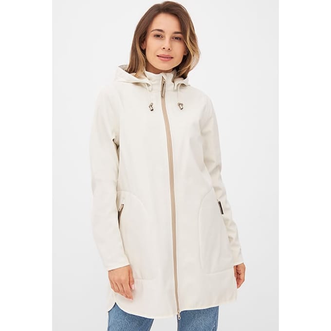 ILSE JACOBSEN HORNBÆK Rain135b White Sugar Sand Taglia: 38 | Parka Outlet | Donna | Bianco