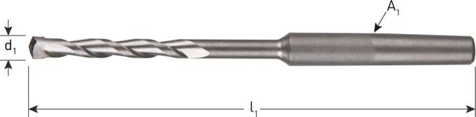 Centreerboor A-konus ø6,5x130