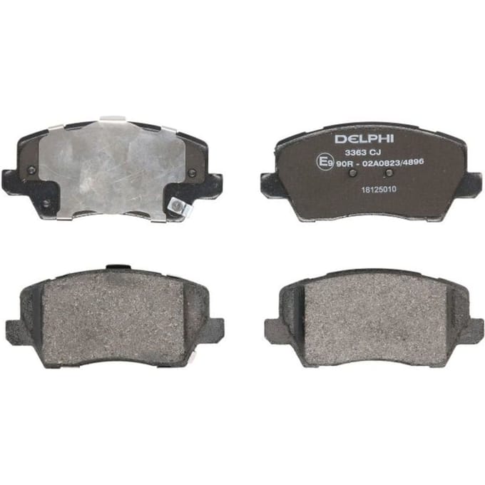 Remblokset DELPHI LP3363, voor