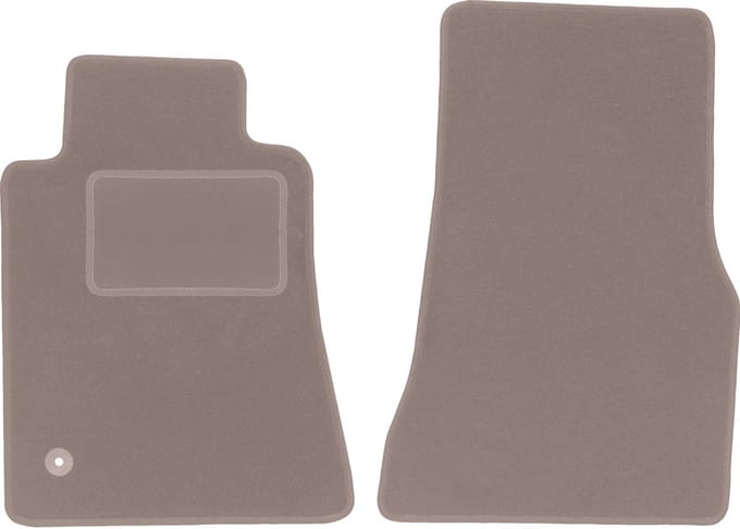 Beige voormatten voor: Ford Mustang MK5 coupé (2004-2014)