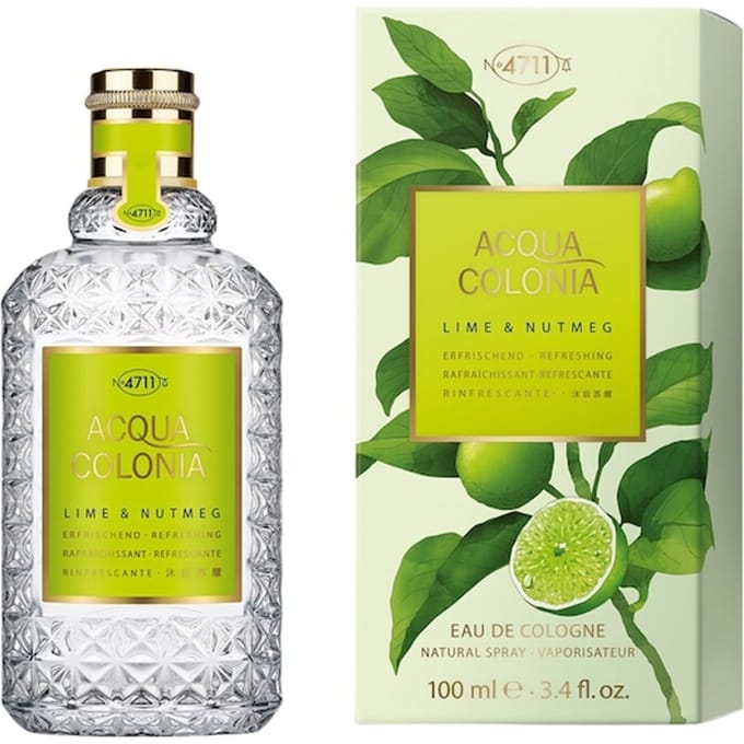 4711 Acqua Colonia Lime & Nutmeg Eau de Cologne Spray Damesparfum Dames 100 ml