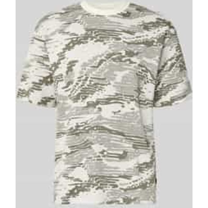 Regular Fit T-shirt van zuiver katoen model 'TE_WILDNATURE'