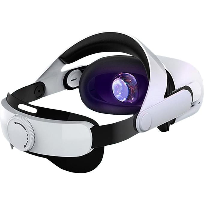 Convient aux lunettes Oculus Quest2 VR, couvre-chef confortable, équilibre réglable, pas de pression sur le blanc