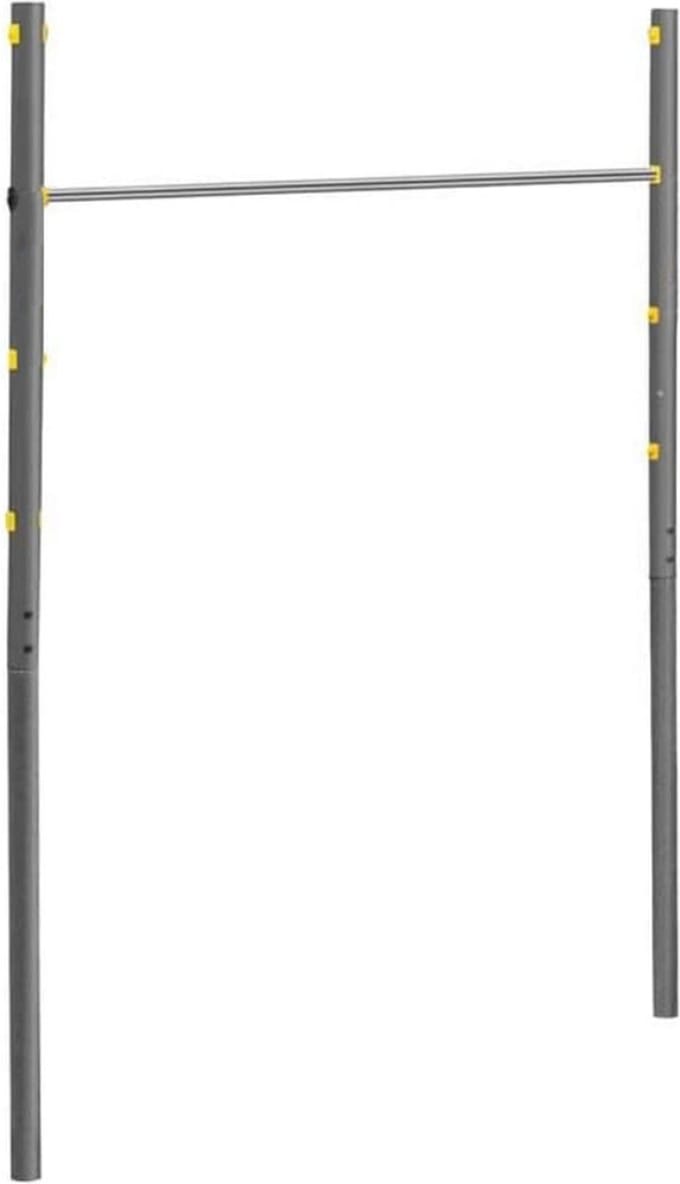 White-Label® Turnrek - Rekstok - Duikelrek - Tuinrek - Grijs