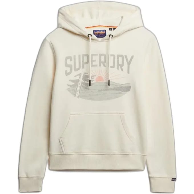 Dames Hoodie Superdry Retro Outdoor Rlxd