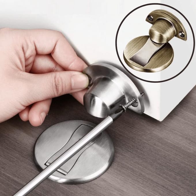 Onzichtbare Magnetische Deurstopper – Brons