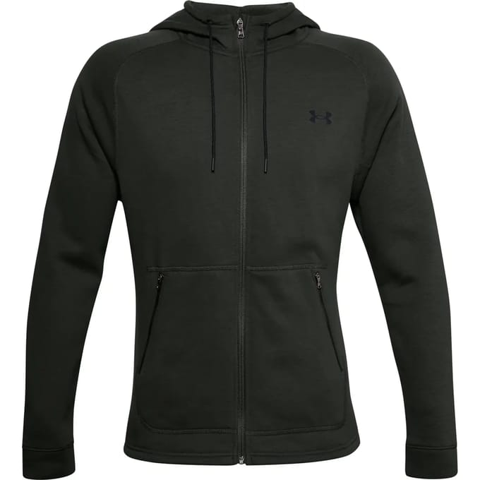 Sweat capuchon charged katoen fleece full zip