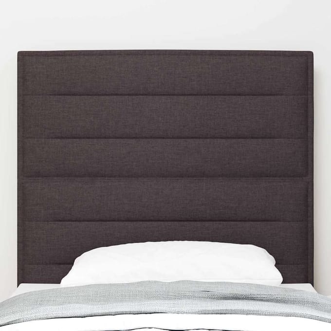 vidaXL Hoofdbord Donkerbruin 100 cm Stof