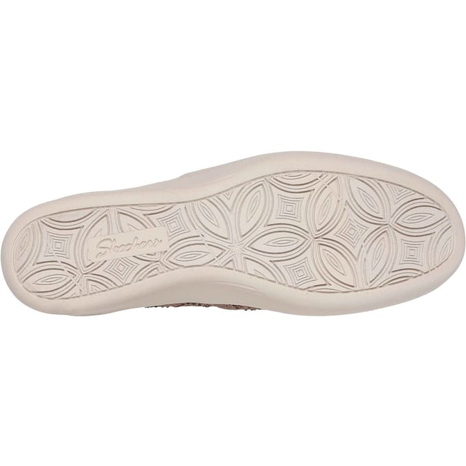 Skechers Pier-Lite My Reflection Polyester Dames Mocha Sneakers