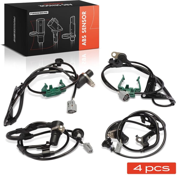 Frankberg 4x ABS Sensor Vooras en Achteras voor Toyota Avensis T22