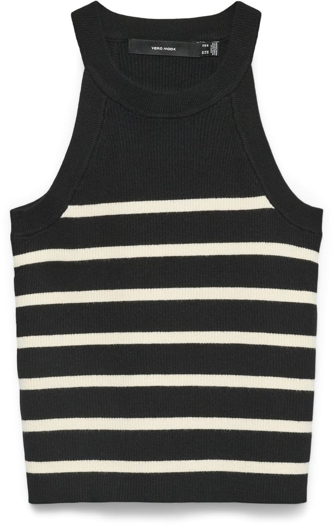 VERO MODA - VMSABA RIB SL O-NECK TOP GA NOOS - Dames - Gebreide truien