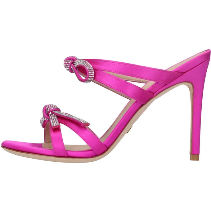 Stuart Weitzman Sandalen Fuchsia