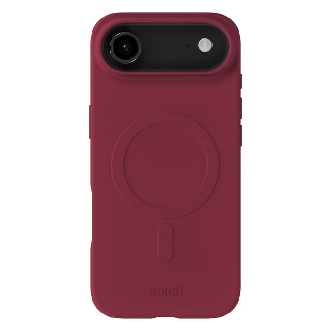 Holdit Soft geschikt voor MagSafe Case geschikt voor iPhone Air - Red Velvet