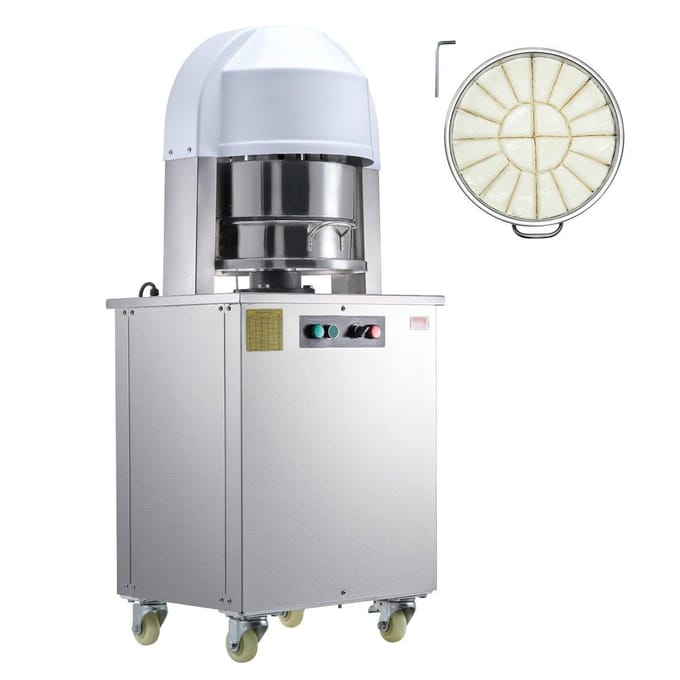 Elektrische Deelmachine 20 STuks Automatische Deelsnijder Broodbakmachine voor Bakkerij