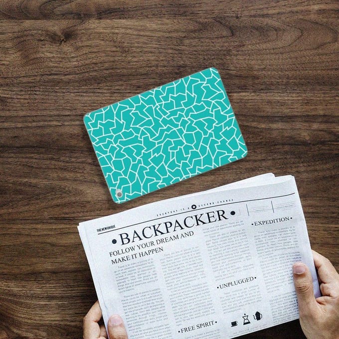Apple iPad Mini 4 | Mini 5 (2019) Tablethoes Cracks Blue