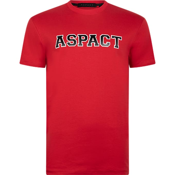 Aspact Legend Tee Red Maat: L | Tops Outlet | Unisex | Rood