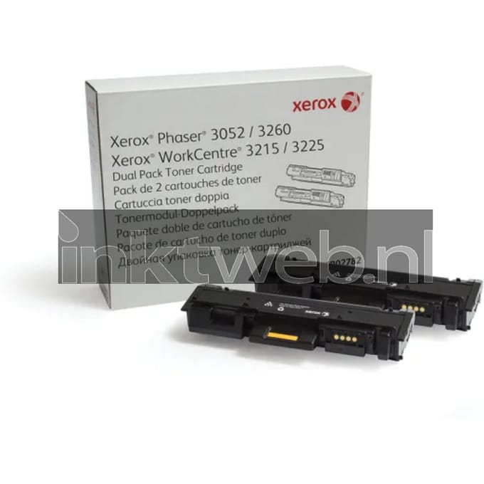 Xerox 106R02782 2-pack zwart (Origineel)
