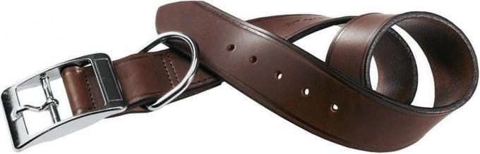 Ferplast Hondenhalsband Vip 61 Tot 69 Cm Leer Donkerbruin