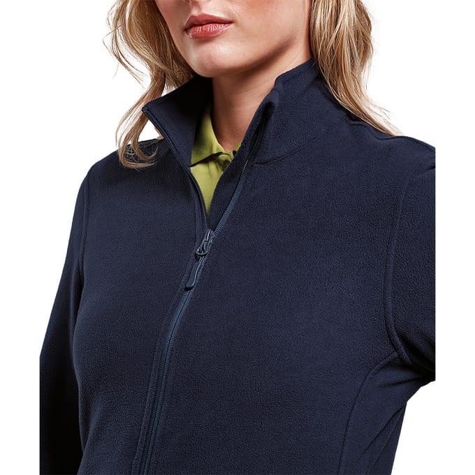 Premier Dames/Dames Recyclight Full Zip Fleecejack (Marine)
