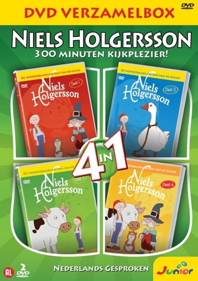 Niels Holgersson - Deel 1 t/m 4