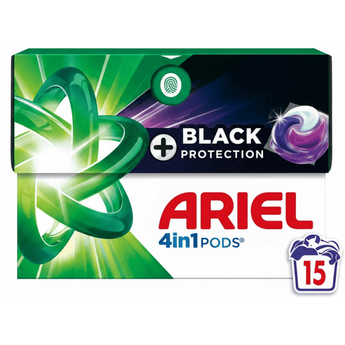 Ariel 4in1 Wasmiddel Pods Revitablack - 15 stuks
