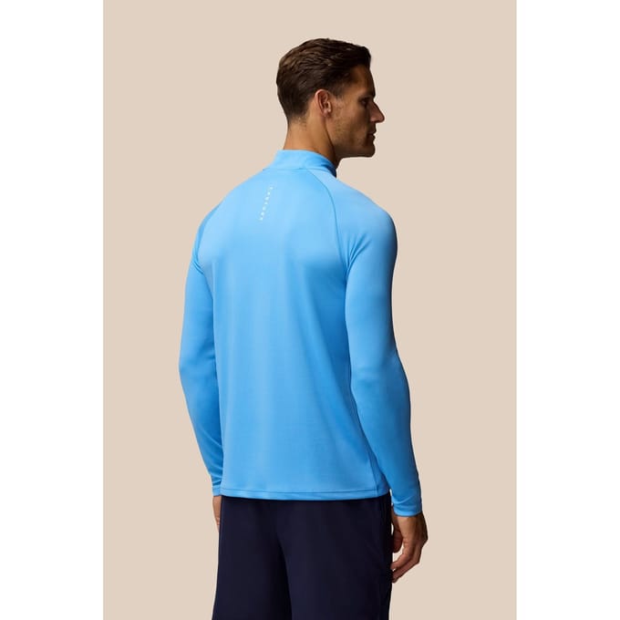 Castore Adapt Training 1/4 Zip Top Polyester Groene Actieve T-shirts voor Mannen