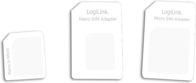 LogiLink AA0047 SIM-/geheugenkaartadapter SIM card adapter