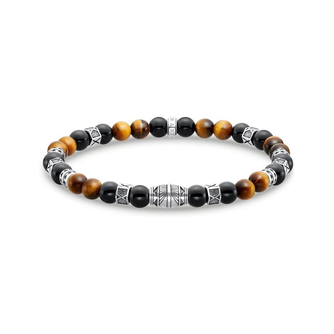 Thomas Sabo unisex armband 925 zilveren kleurstoffen 19 Eelkleurig 32023665